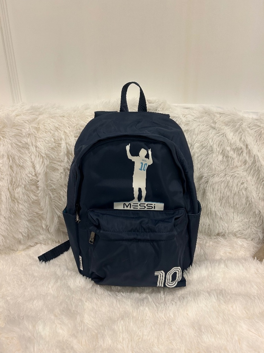 Lionel Messi brand Navy Blue Backpack; NWT